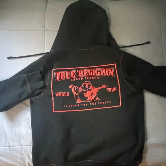 True Religion Zipup Size Medium (Used) |Dm for negotiations or questions| - Picture 2 of 4